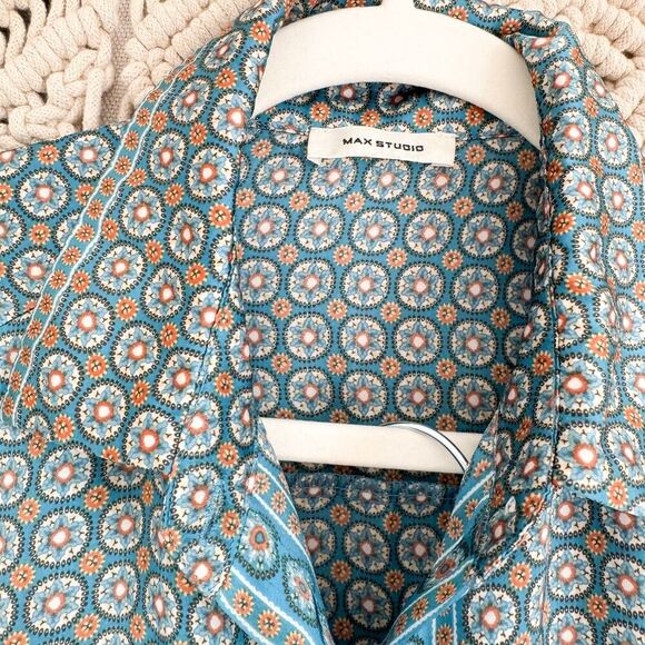 Max Studio Women’s Pajama Set Comfy Size Medium EUC - Picture 5 of 6